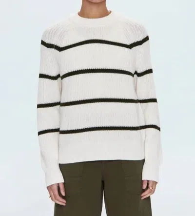 Pistola Edie Raglan Crewneck In White