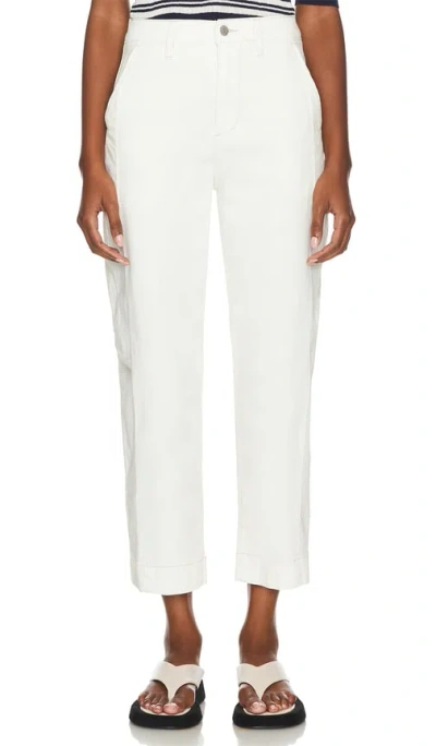 Pistola Eli Arched Trouser In White