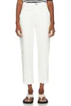 Pistola Eli Arched Trouser In White