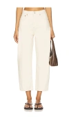 Pistola Eli High Rise Arched Leg Jean In Ecru Wash