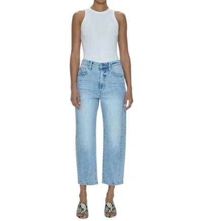 Pistola Eli High Rise Barrel Jeans In Sun-kissed