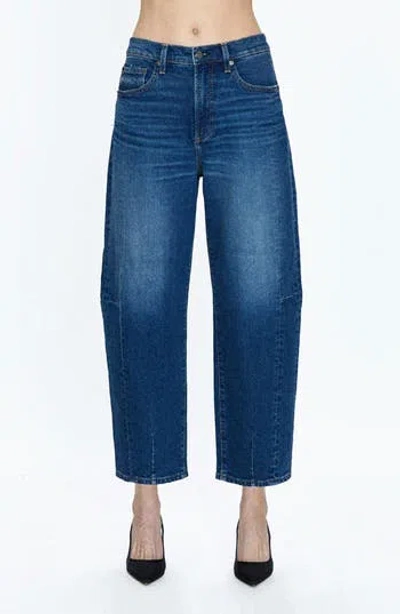 Pistola Eli High Waist Crop Barrel Leg Jeans