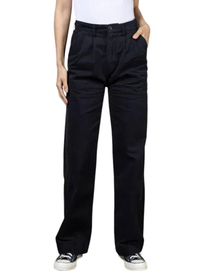 Pistola Ellery High Rise Wide Leg Trouser In Black