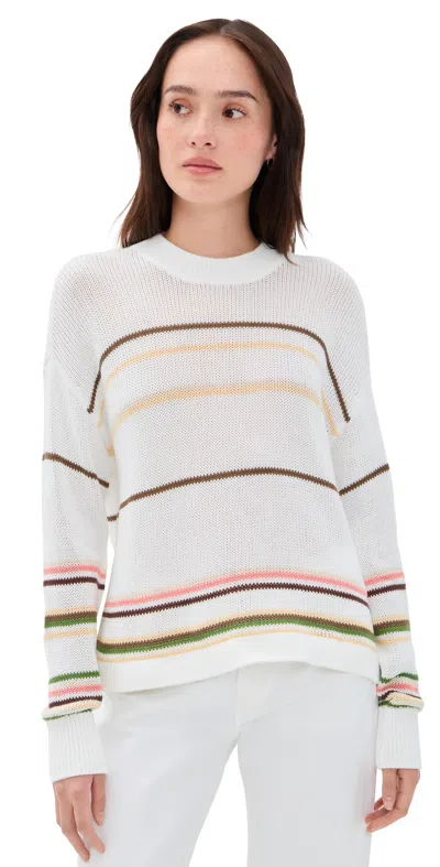 Pistola Eva Pullover Light Turmeric In White