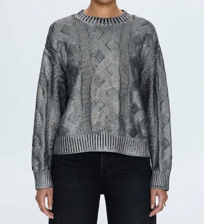 PISTOLA EVERLY SWEATER IN GILDED MIDNIGHT