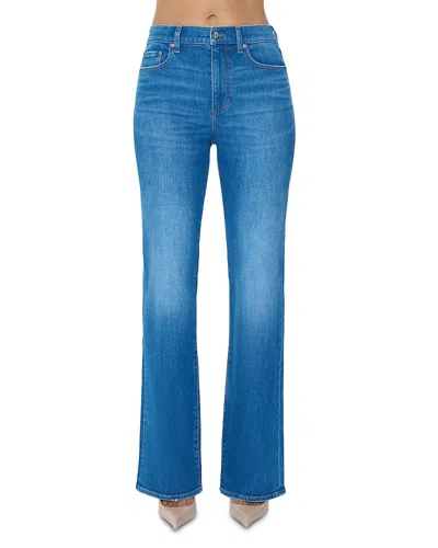 Pistola Evie High Rise Slim Bootcut Jeans In Eternity In Blue