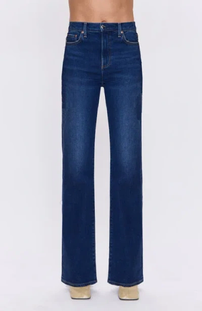 Pistola Evie High Waist Jeans In Blue