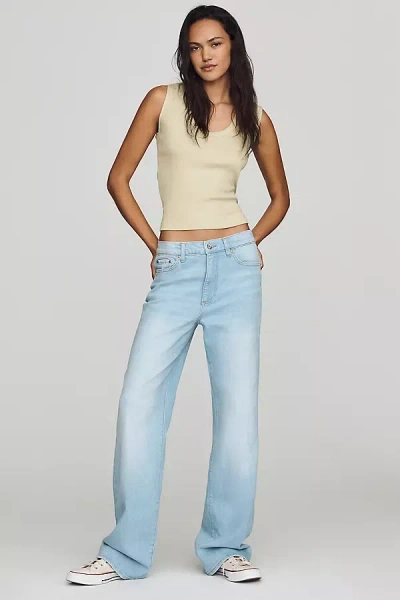 Pistola Evie High-rise Bootcut Jeans In Blue
