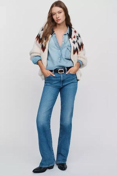 Pistola Evie Mid Rise Bootcut Jeans In Blue