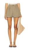 Pistola Felix High Waist Stretch Cotton Shorts