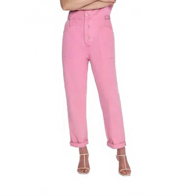 Pistola Grover Jumpsuit In Flamingo In Pink