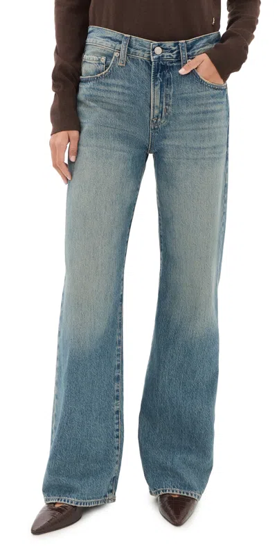 Pistola Harlowe Relaxed Baggy Jeans Great Falls In Blue