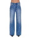 Pistola Hendrix High Rise Embellished Baggy Jeans In Charmed In Multi