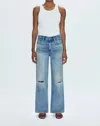 Pistola Hendrix High Rise Relaxed Jean In Apprentice Distresse In Multi