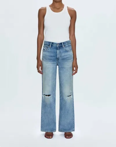 Pistola Hendrix High Rise Relaxed Jean In Apprentice Distresse In Multi