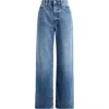 Pistola Hendrix High Waist Wide Leg Jeans In Blue