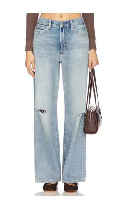 Pistola Hendrix Wide Leg In Apprentice Distressed