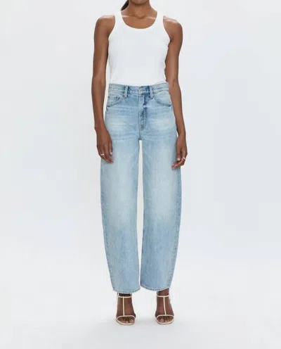 Pistola High Rise Barrel Jean In Blue
