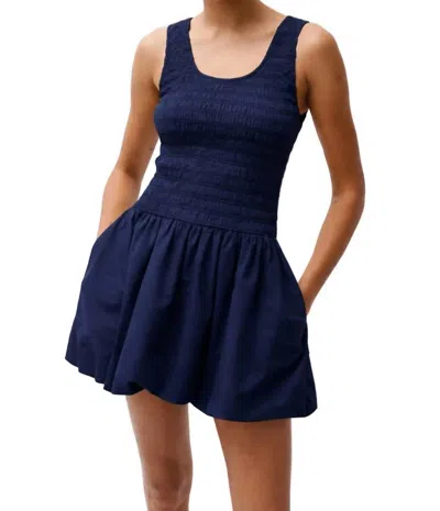 Pistola Ilona Bubble Hem Dress In Peacoat