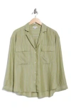 Pistola Irene Stripe Shirt In Green