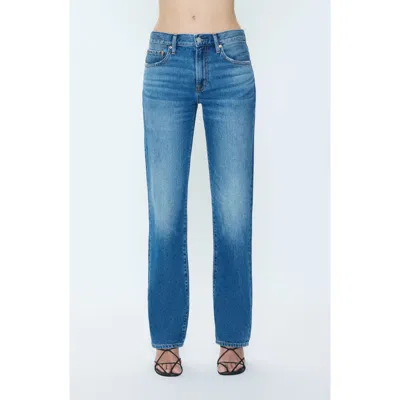 Pistola Charlie High Rise Classic Straight Jean In Rhythym Vintage In Multi