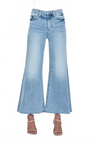 Pistola Izzy Mid Rise Wide Jean In Strive