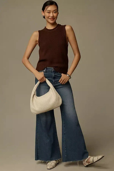 Pistola Izzy Mid-rise Wide-leg Jeans In Blue