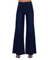 Pistola Izzy Mid Rise Wide Leg Jeans In Tristesse