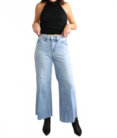 Pistola Izzy Wide Leg Cropped Jeans In Strive