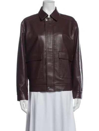 Pre-owned Pistola Jacket In Burgundy