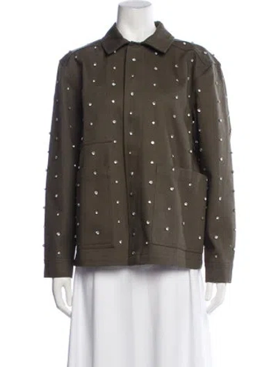 Pre-owned Pistola Jacket In Green