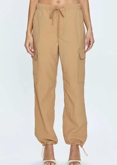 Pistola Jade Cargo Pants In Camel In Brown