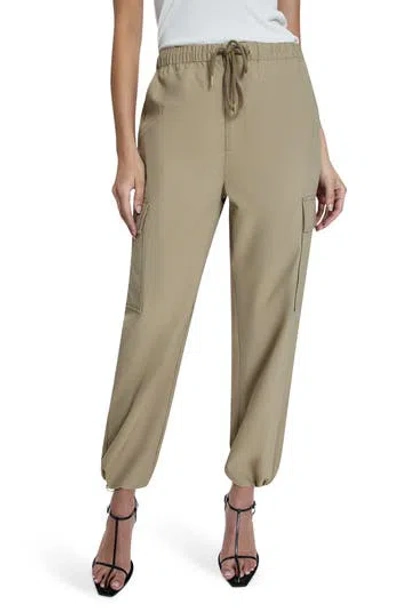 Pistola Jade Lightweight Cargo Joggers In Brown