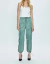 Pistola Jade Lightweight Cargo Trouser In Bluff In Green