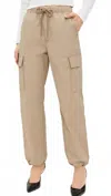 Pistola Jade Lightweight Cargo Trouser In Hazel In Brown