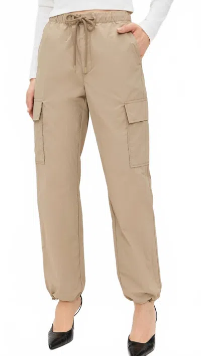 Pistola Jade Lightweight Cargo Trouser In Hazel In Brown