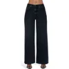 Pistola Jadyn High Waist Wide Leg Jeans In Black