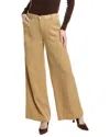 Pistola Jadyn Khaki Low-slung Palazzo Pant In Green