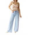 Pistola Jadyn Low Rise Palazzo Jeans In Chateau In Blue