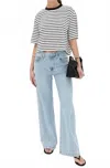 Pistola Jadyn Low Rise Palazzo Jeans In Chateau In Blue