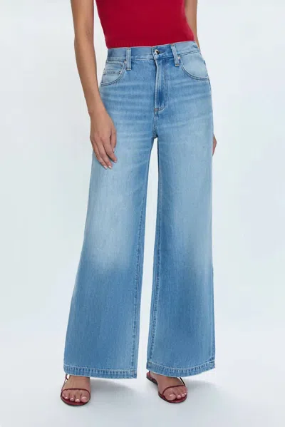PISTOLA JADYN LOW SLUNG PALAZZO JEANS IN MAJOR