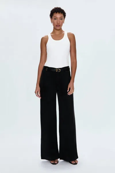 Pistola Jadyn Low Slung Palazzo Pant In Fade To Black
