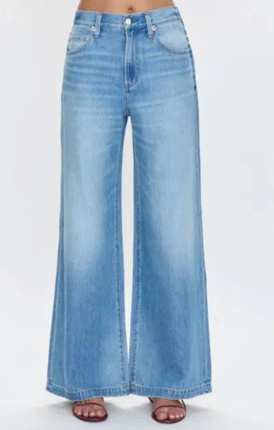 PISTOLA JADYN LOW SLUNG WIDE LEG PALAZZO JEAN IN MAJOR