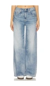 Pistola Jadyn Mid Rise Wide Leg In Runyon