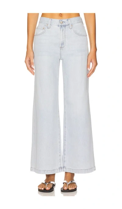 Pistola Jadyn Petite Low Slung Palazzo Jeans In Blue
