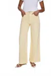 Pistola Jadyn Low Slung Palazzo Jean In Lemonade In Yellow