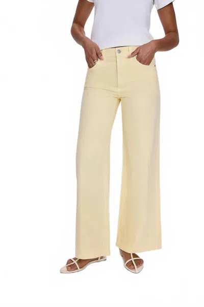 PISTOLA JADYN WIDE LEG JEANS IN LEMONADE