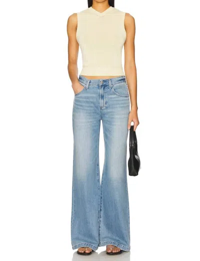 Pistola Jadyn Wide Leg Jeans In Major In Blue