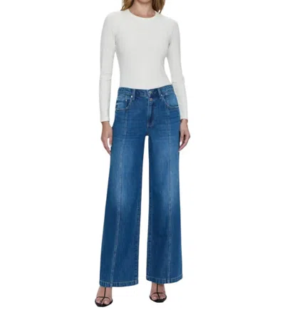 PISTOLA JAYDN LOW SLUNG PALAZZO JEANS IN CELEBRATION