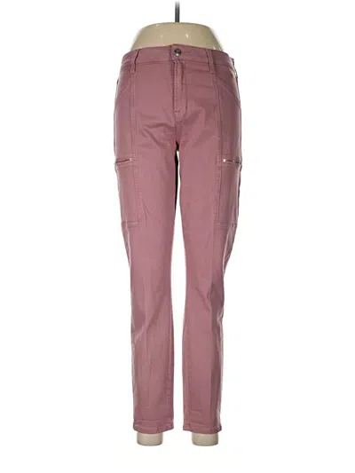 Pre-owned Pistola Jeans In Burgundy